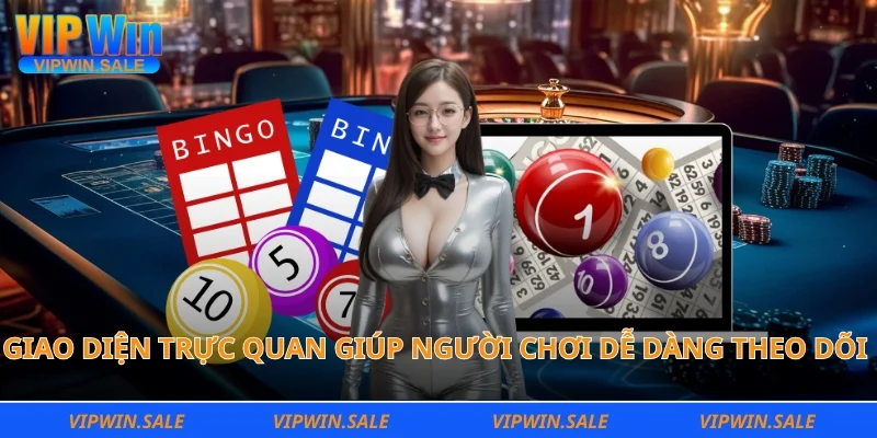 Giao diện trực quan giúp người chơi dễ dàng theo dõi kết quả keno 