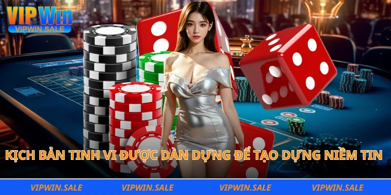 Kịch bản tinh vi được dàn dựng để tạo dựng niềm tin ảo 